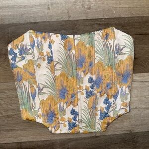 Floral Corset Top